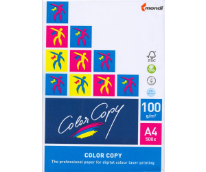 5x500 Blatt Mondi Color Copy Papier DIN A4 125 Blatt & Basics Druckerpapier 250 g/qm Weiß 80 g/m² DIN A4 