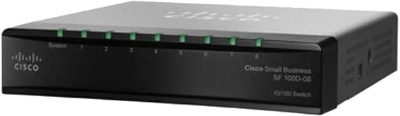 Cisco Systems Small Business Unmanaged Switch (SF100D-08)