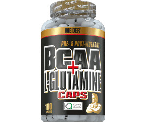 Weider BCAA + L-Glutamine Caps