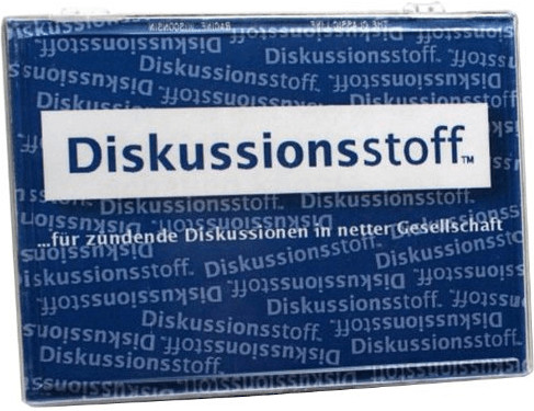 Gesprächsstoff Diskussionsstoff (allemand)