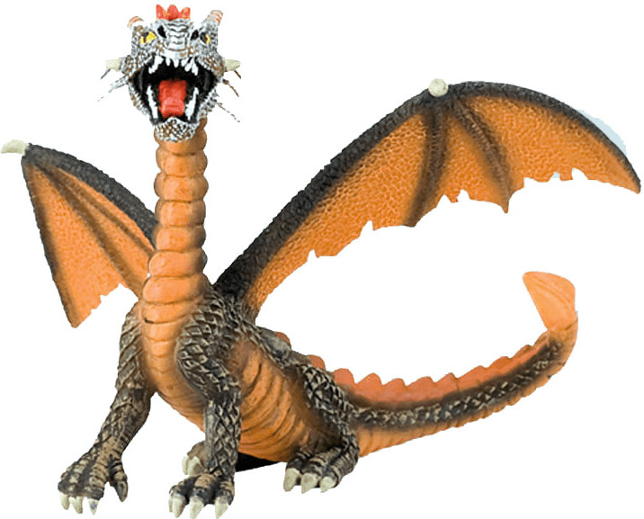 Bullyland Dragon orange assis