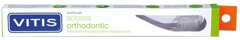 Vitis orthodontic access Toothbrush (1 Stk.)