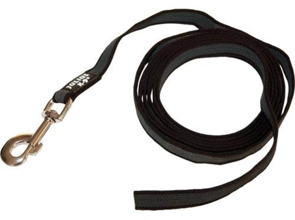 Julius K-9 IDC Color & Gray dog lead without handle 3m 20mm black