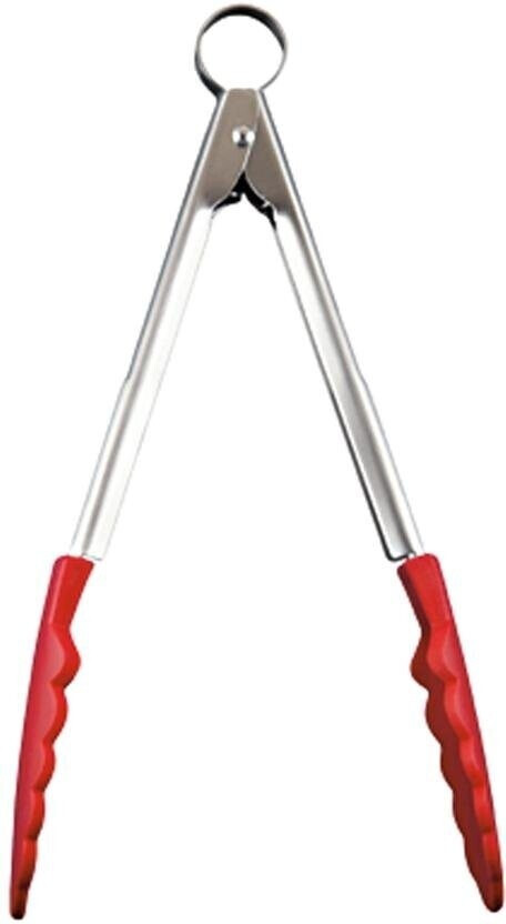 Cuisipro Pince en silicone rouge