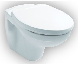Ideal Standard Eurovit Wand Tiefspül WC K284401 spülrandlos mit WC-Sitz W302601 