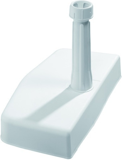 Schneider Pied de parasol pour balcon blanc 20 kg