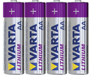 VARTA 4 Piles lithium 1,5V FR14505-AA - 6106301404