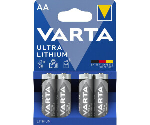 VARTA 4 x Professional Mignon AA Lithium au meilleur prix sur