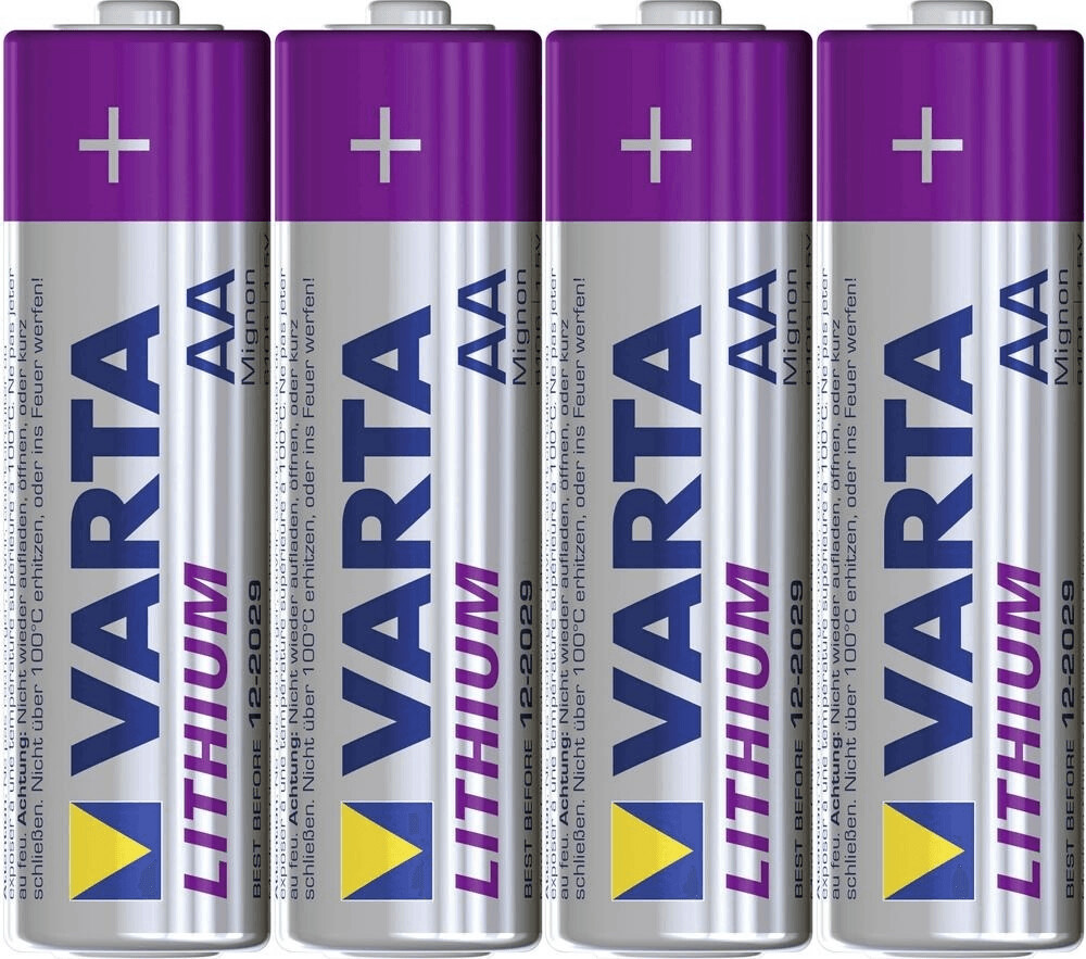 VARTA 4 Piles lithium 1,5V FR14505-AA - 6106301404