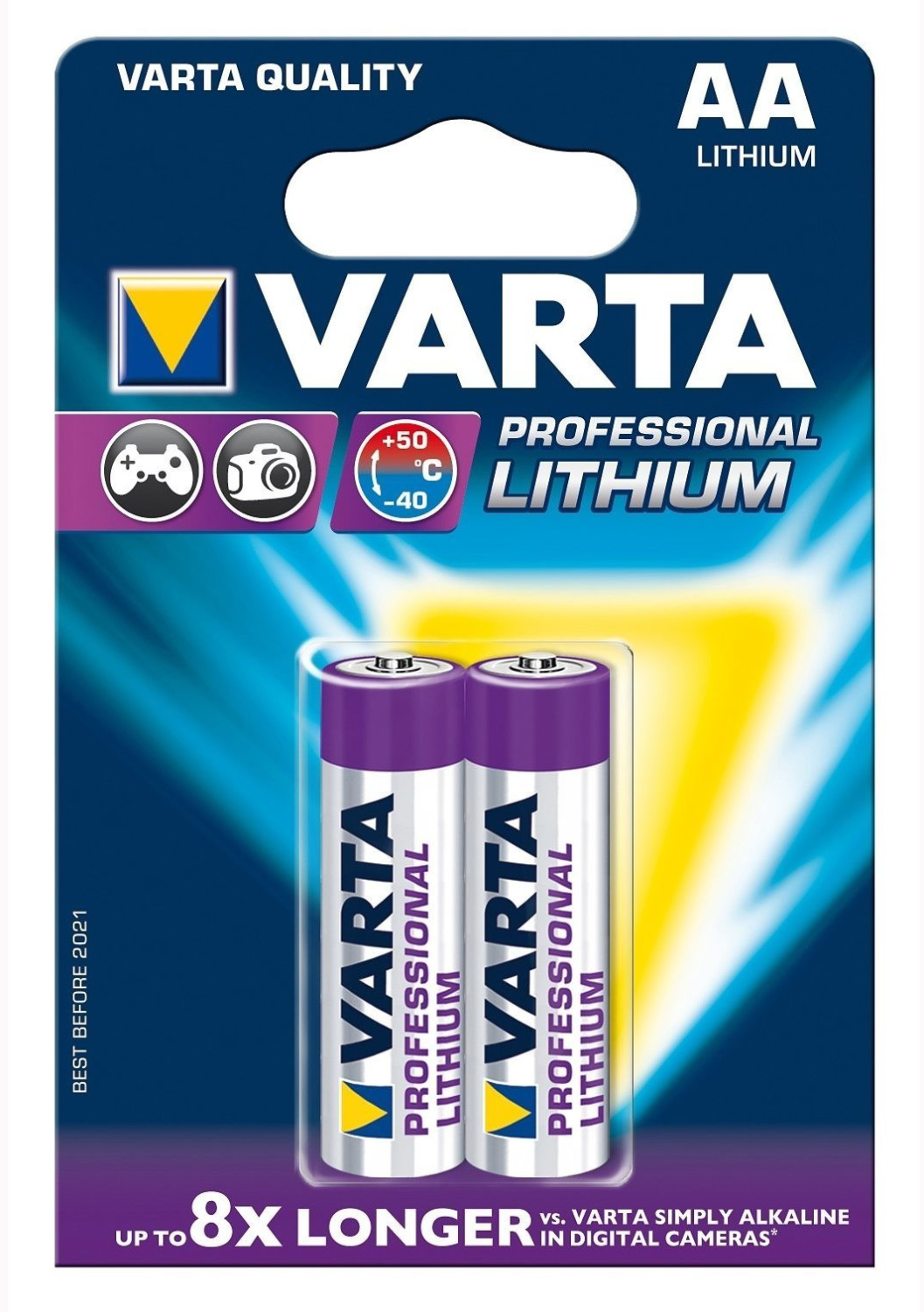 Industrial Lithium AA Mignon 1,5V Batterien