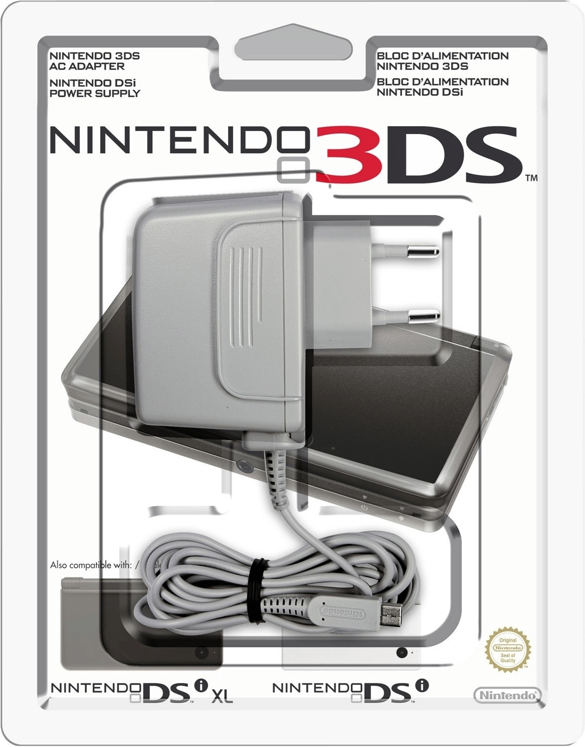 Nintendo 3DS Bloc d'alimentation