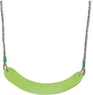 Trigano Balançoire plastique vert pomme pour portique 2,00/2,50 m