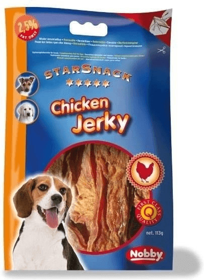 Nobby StarSnack Chicken Treats Jerkey (113 g)