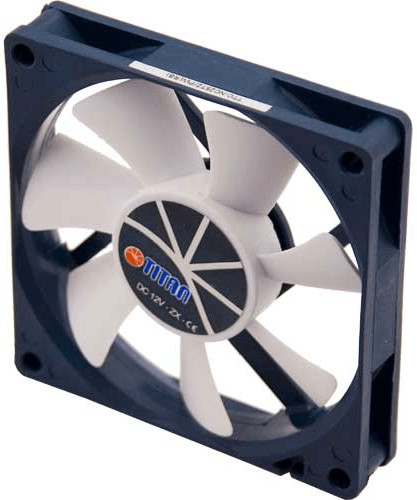 Titan DC Fan 80mm (TFD-8015HH12ZP/W1) 80mm
