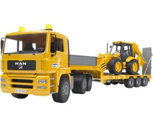 bruder lorry and digger