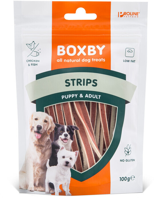 Proline Petfood Boxby Strips for Dogs 100g