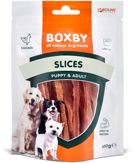 Proline Petfood Boxby Slices for Dogs 100g