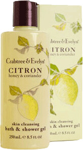 Crabtree & Evelyn Citron, Honey & Coriander Bath & Shower Gel (250 ml)