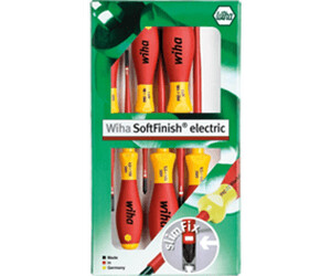 Wiha SoftFinish electric slimFix Schlitz/Phillips Schraubendrehersatz bei | € 6-tlg. Preisvergleich 20,69 ab (3201K6)