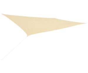 Corasol 160089 Premium Sonnensegel wasserabw 3,6 x 3,6 x 5 m 90° Grad Dreieck 