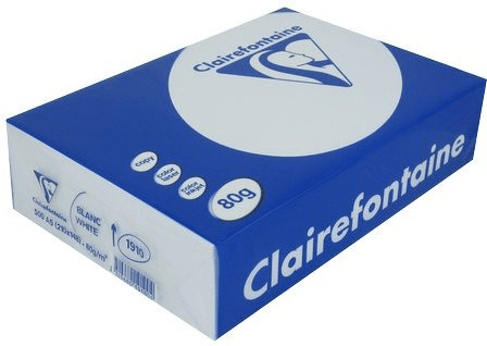 Clairefontaine - Papier ultra blanc - A5 (148 x 210 mm) - 80 g/m²