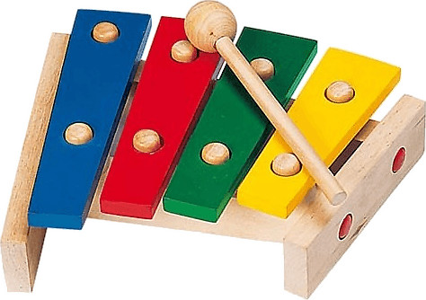 Goki Xylophone 4 couleurs