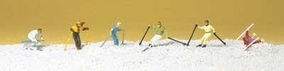 Preiser Skieurs alpins (10313)