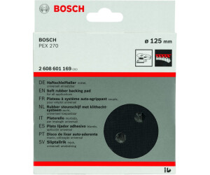 NEU Bosch Pro Schleifteller 125mm FüR Exzenterschleifer PEX 12 125 400 A AE