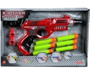 Simba X-Power Speed Blaster Pistole Dart Gun Schaumstoffpfeile Kinder Spielzeug 