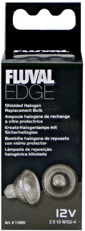 Fluval EDGE Shielded Halogen Replacement Bulbs, 2 pieces