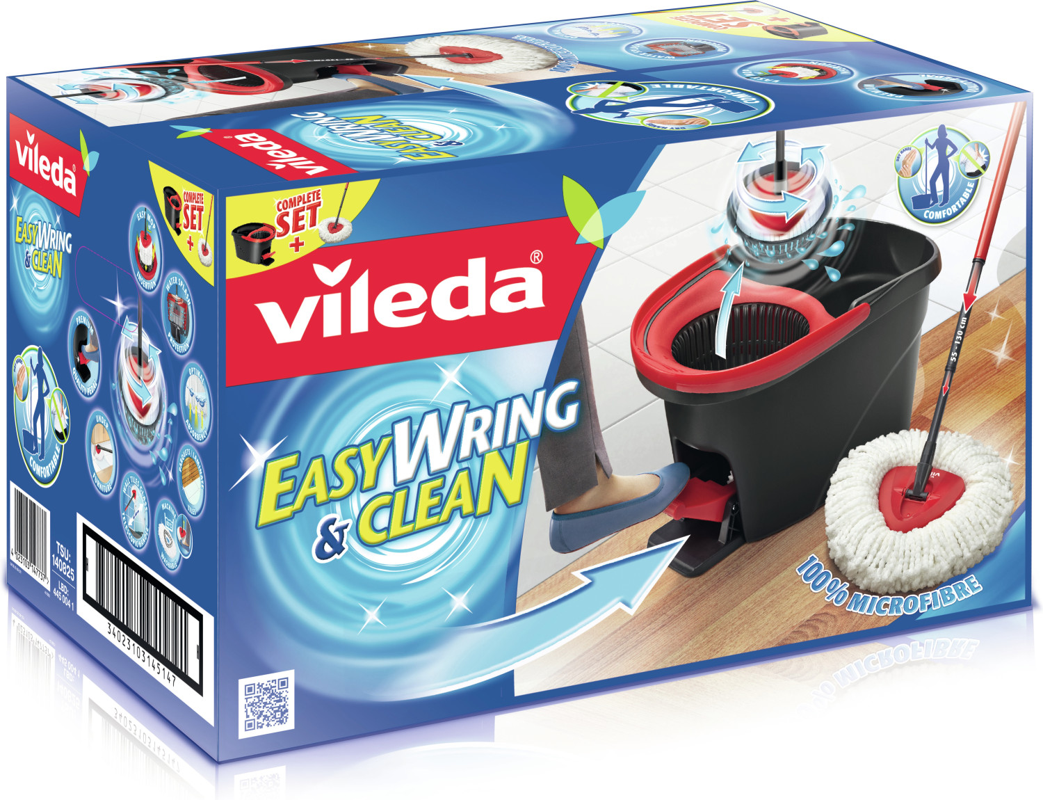 Vileda Easy Wring & Clean Wischmop Set 133649 ab 31,90 € (Januar 2024  Preise) | Preisvergleich bei