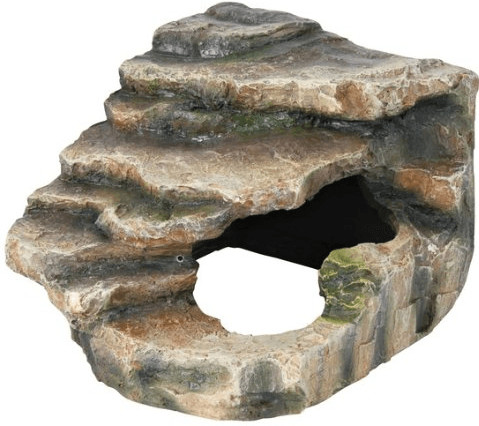 Trixie Rocher d'angle avec grotte et plateforme 26 x 20 x 26 cm (76196)