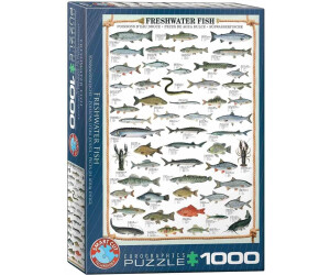 Eurographics Puzzles Freshwater fish (1000 pieces)