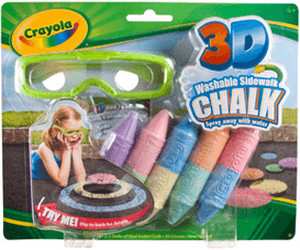 Crayola 3-D Sidewalk Chalk (51-3505)