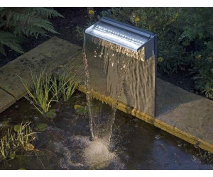 Ubbink Niagara 90 R Inox LED Wasserfall Bachlauf Gartenbrunnen Zierbrunnen 