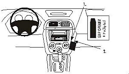 Brodit ProClip Subaru Impreza