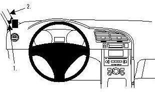 Brodit ProClip Peugeot 3008