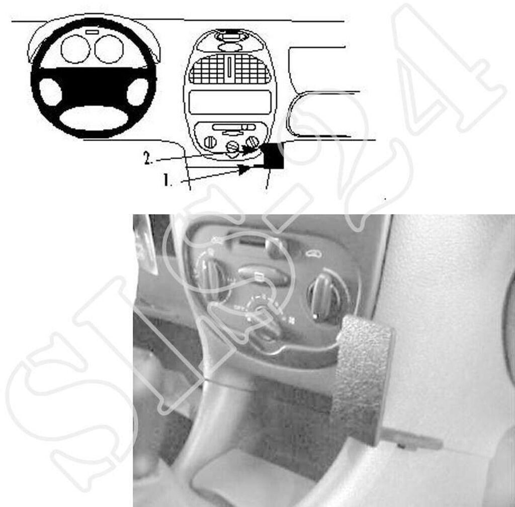 Brodit ProClip Peugeot 206