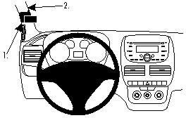Brodit ProClip Opel Combo
