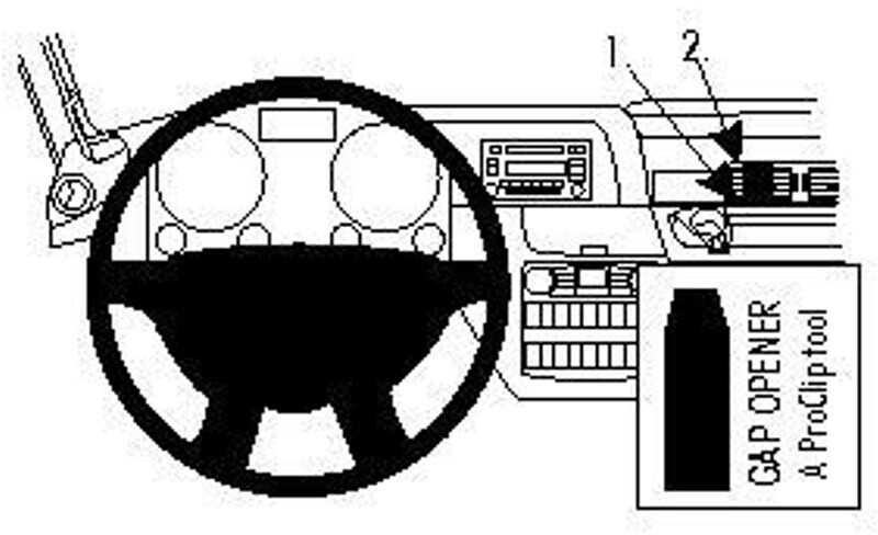 Brodit Brodit ProClip MAN TGS - detail view