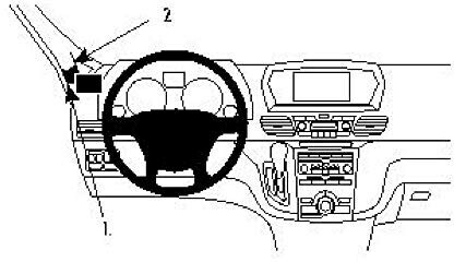 Brodit ProClip Honda Odyssey