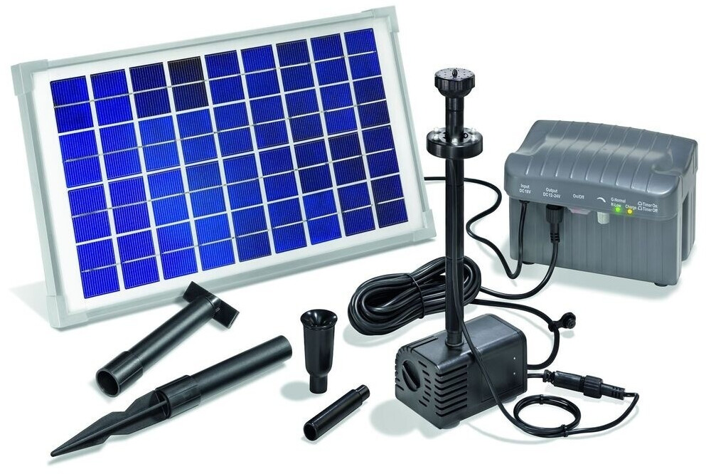 Esotec Système de pompe solaire Napoli LED