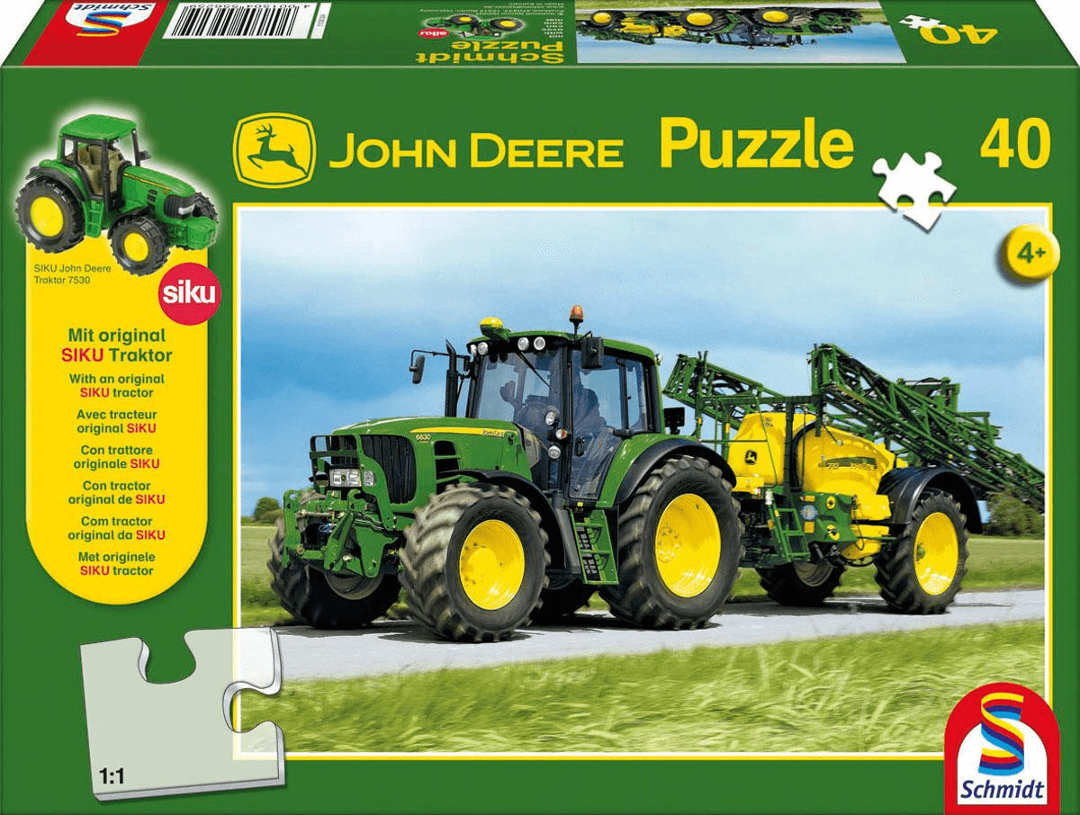 Schmidt John Deere - Tracteur 6630 avec irrigateur de champ (40 pièces)