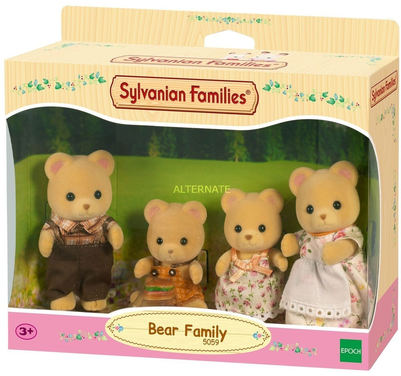 Sylvanian Families Famille ours roux (3112) au meilleur prix sur