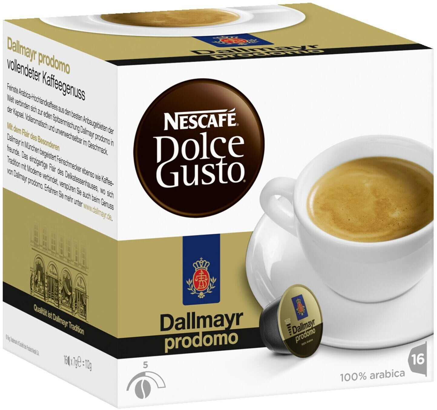 Nescafé Dolce Gusto Dallmayr prodomo (x16)