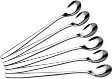 CHG Lot de 6 cuillères à cocktail