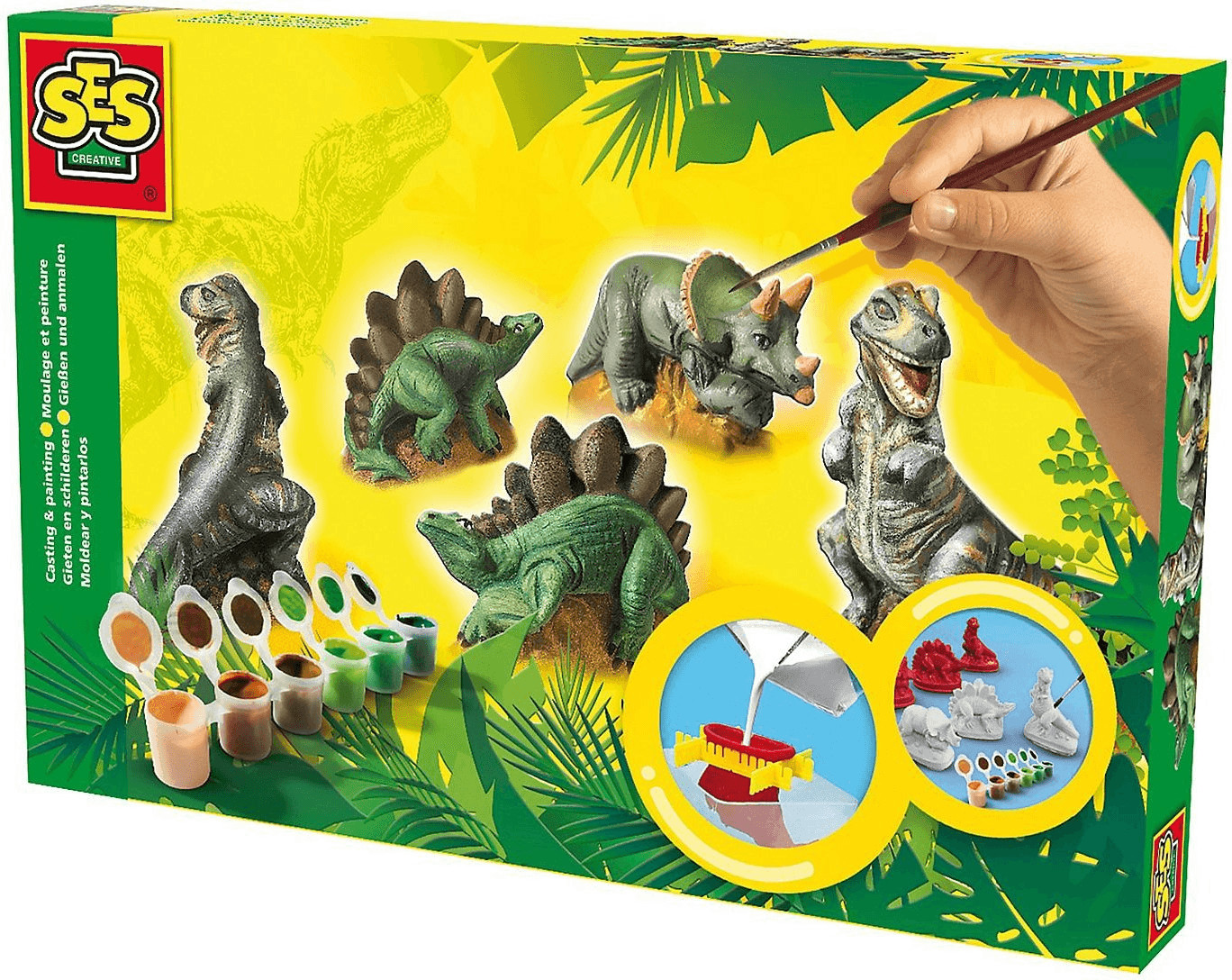 SES Creative Kit de loisir créatif Dinosaures