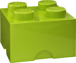 Boîte de rangement brique LEGO 2x4 jaune - RATO Education