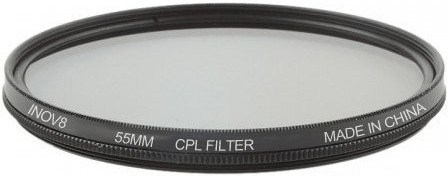 Inov8 Circular Polarising 55mm Filter
