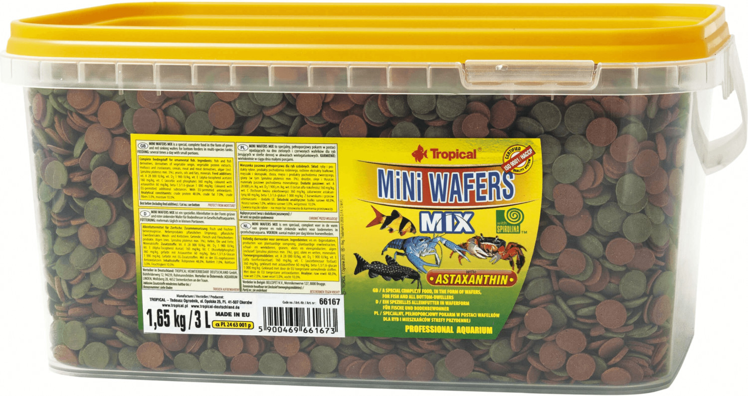 Tropical Mini Wafers Mix 3L